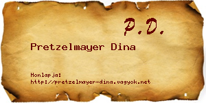 Pretzelmayer Dina névjegykártya